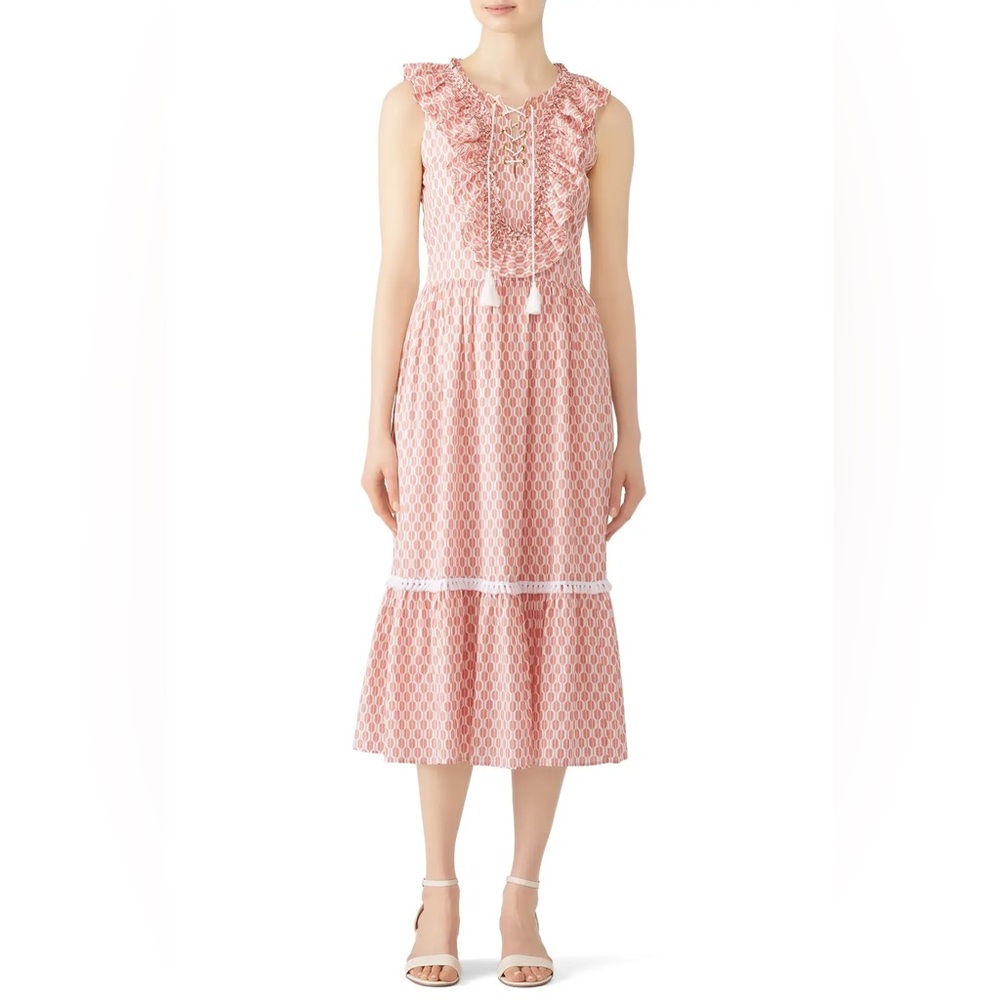Kate Spade | Arrow Stripe Lace Up Dress